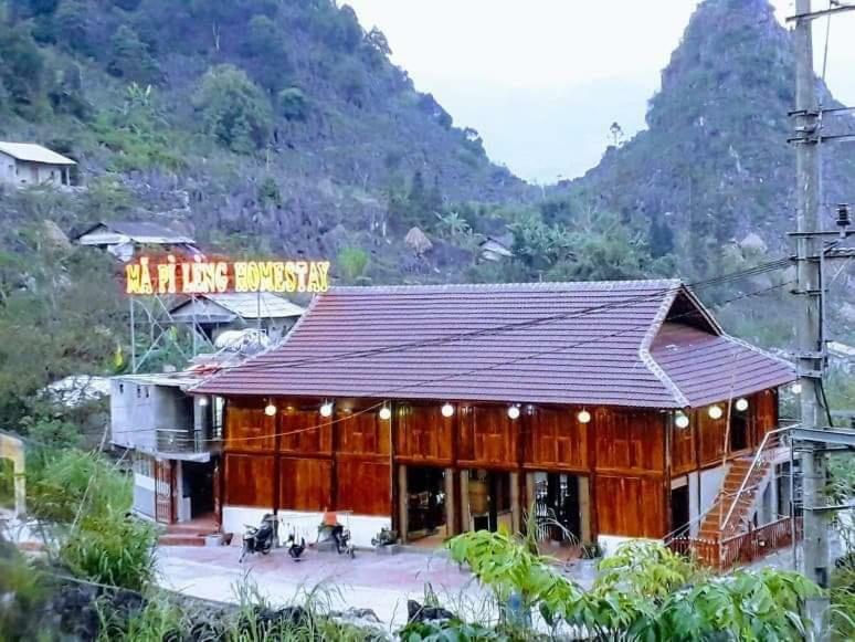 Ma Pi Leng Homestay Lang Xao Vang Kültér fotó